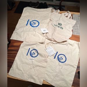 Tentree cotton tote bags